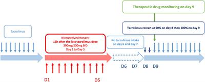 Adaptative Strategy of Immunosuppressive Drugs Dosage Adjustments When Combined With Nirmatrelvir/Ritonavir in Solid Organ Transplant Recipients With COVID-19